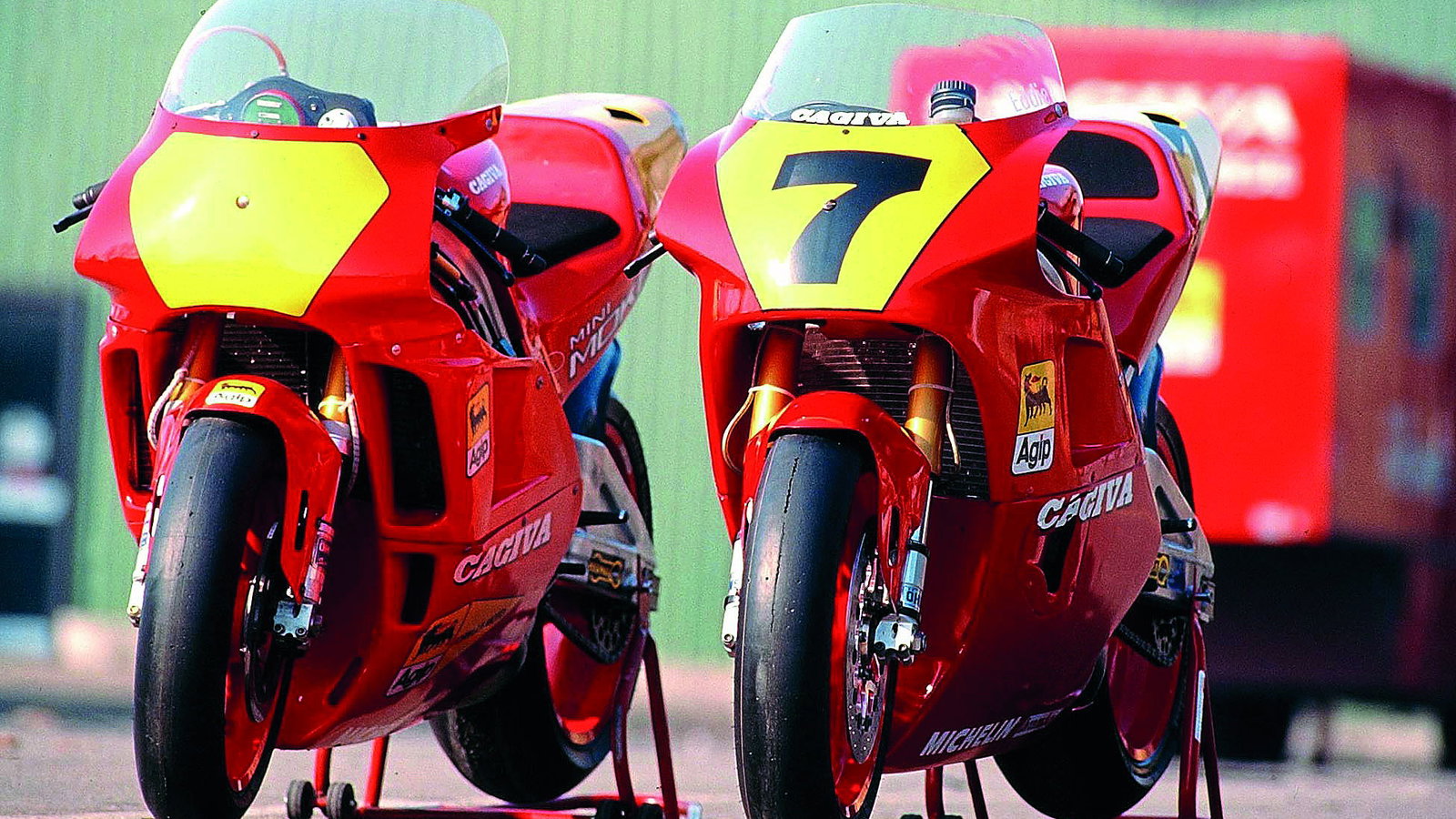 Eleven Cagiva racers to appear at Stafford Show